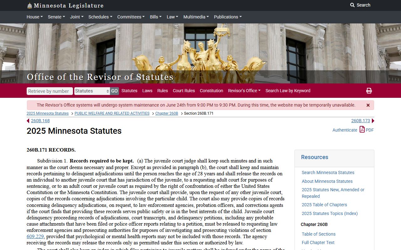 Cook County criminal court records juvenile access statute